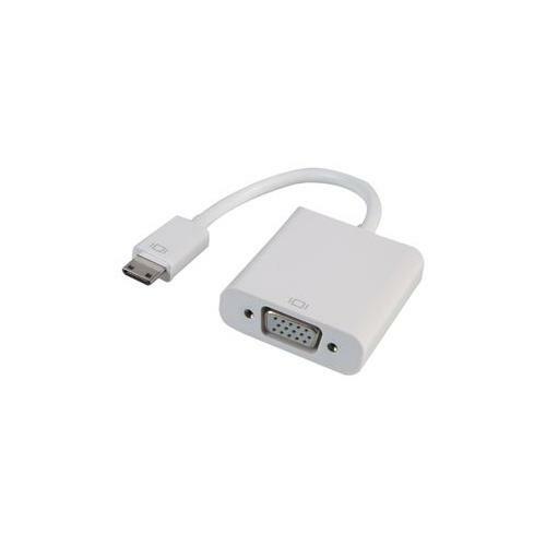 PSG90916 Pro Signal Adapter , Mini HDMI M-VGA F , White - Picture 1 of 1