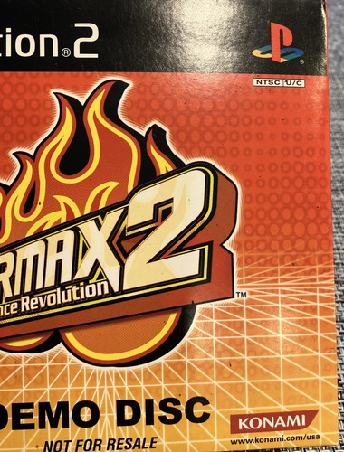 VINTAGE 1998-2003 PLAY STATION 2 DDRMAX2 DEMO DISC-RARE! - Picture 8 of 15