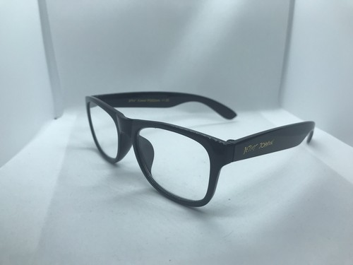 💖Betsey Johnson💖 +2.00 Occhiali da Lettura Montatura Rettangolare Nero Tinta Unita Lettori - Foto 4 di 11