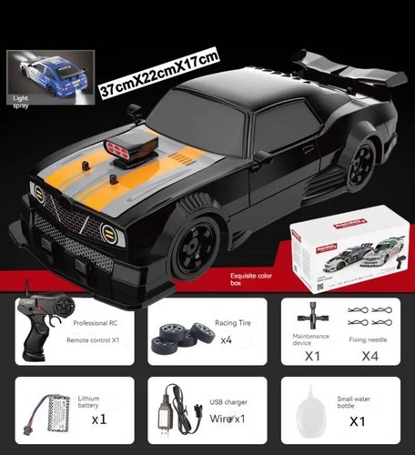 ⭐ Ultimate RC Drift Car - 1:16 - LED Lights & Smoke Sprayer - Remote Control ⭐ - Picture 13 of 25