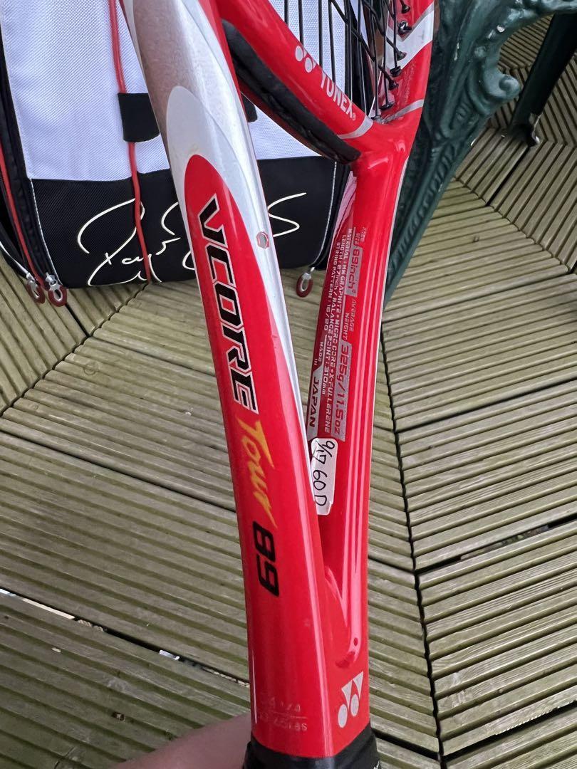 YONEX ヨネックス VCORE Tour89 G2 Yonex Vcore Tour 89 G2 4 1/4 Tennis Racquet | eBay