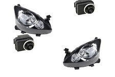 Scheinwerfer passend für Toyota Aygo B10 07/05- H4 Links Rechts inkl. Stellmotor