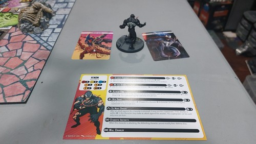 Marvel Crisis Protocol Venom painted with cards - Picture 6 of 7