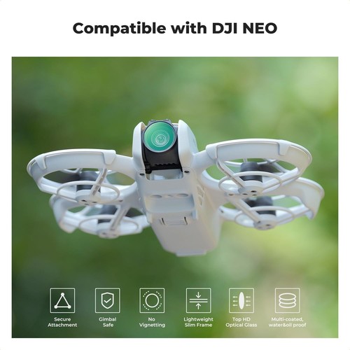 K&F Concept Hybrid ND&PL 2-in-1 ND8&PL+ ND16&PL+ ND32&PL + ND64&PL For DJI NEO - Picture 13 of 50