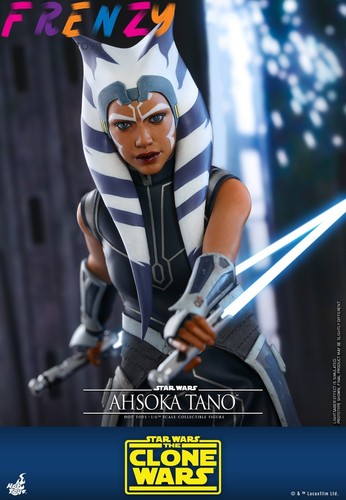 New Hot Toys 1/6 TMS021 Star Wars: The Clone Wars- Ahsoka Tano. - Picture 10 of 11