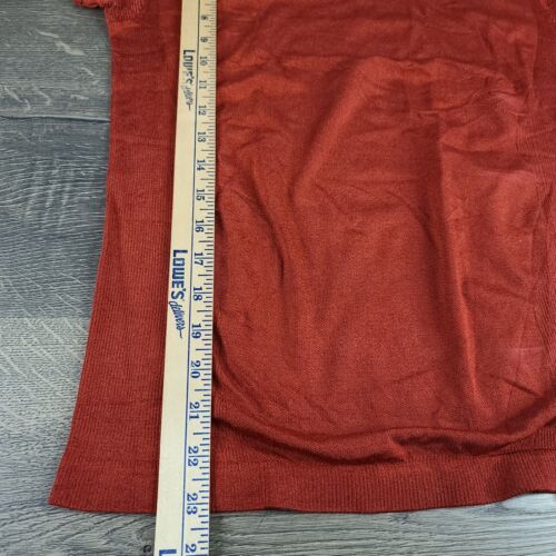 XOSKIN Womens Short Sleeve Red Compression Shirt Form Fit Base Layer Size Large - Picture 9 of 9