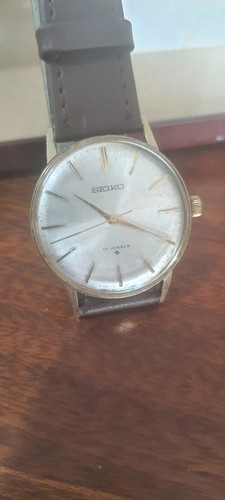 Vintage rare 1960 Seiko 66-9990 GP mechanical 35 mm 17 Jewels cal. 66A +box  | eBay