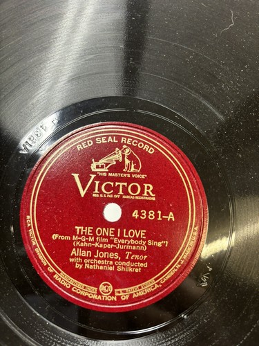 RCA Victor Red Seal Records 4381 “The one I love” & “Cosi Cosa” - Untested - RS - Foto 5 di 6