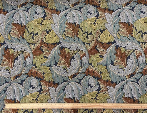 Heavy Tapestry Multicoloured Curtain Upholstery Fabric Chatham Glyn Material - Picture 109 of 127