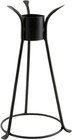 Achla Designs Gbs-14 Trestle Ii Gazing Globe Stand,13 1/2" H, Black Metal Garden