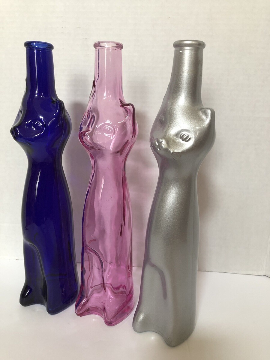 Vetreria Etrusca glass cat bottle ネコ ボトル Vetreria Etrusca glass cat bottle ネコ ボトル キッチン・食器