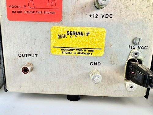 PAL MODEL C/ 11 Meter VFO Slider/Scanner with AC Power Cord - Zdjęcie 7 z 8