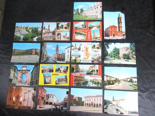 LOTTO # 17 CARTOLINE RUSSI DI ROMAGNA VINTAGE '70 RAVENNA POSTCARD COLOR RARE - Picture 3 of 12