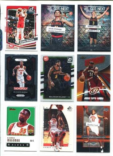 Trae Young, Huerter, Horford, Acie Law Auto Rookie Hawks Team Sets Lot #A READ - Picture 9 of 24
