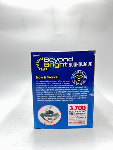 BEYOND BRIGHT 25-Watt LED Lamp Light Bulbs 6500K 3700-Lumens with Built-In - Picture 4 of 5