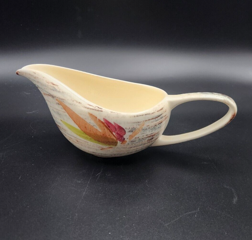 MCM  Vernon Kilns Vernonware Trade Winds Creamer Gravy Sauce Boat 1955 - Picture 1 of 11