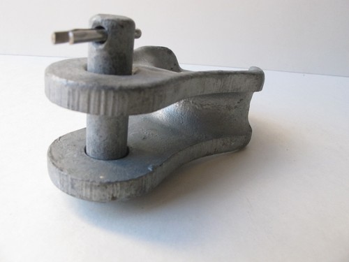 MacLean M1009-2 dedal Clevis, cotter, 60 k libras, hierro dúctil, galván sumergido en caliente. - Imagen 3 de 4