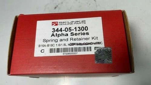SKUNK2 344-05-1300 Alpha Valve Spring & Ti Retainer Kit - B VTEC -IN STOCK- - Picture 2 of 5