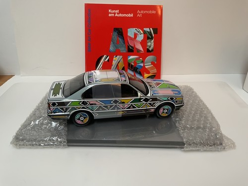 1/18 BMW Art Car 525i E34 Esther Mahlangu Minichamps Dealer Very rare - Picture 3 of 10
