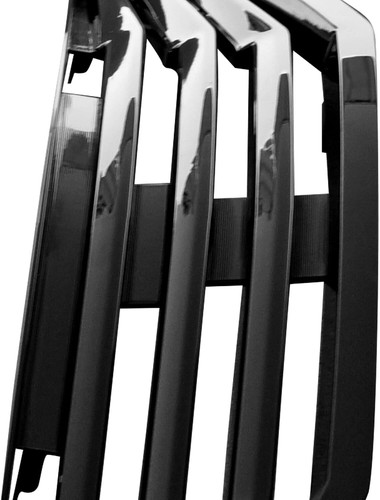 Parrilla de parachoques delantera estilo MU para Honda Accord EX 2 puertas cupé 2008-2010 negro brillante - Imagen 10 de 12