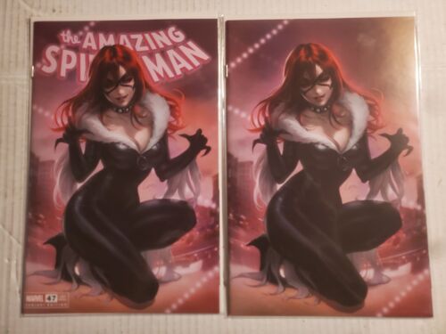 Amazing Spider-Man #47 Exclusive LEIRIX LI Virgin & Trade Set NM