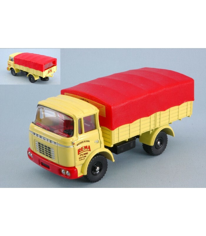 BERLIET GAK BACHE MOUTARDE DE DIJION 1 43 BERLIET GAK BACHE MOUTARDE DE DIJION 1 43