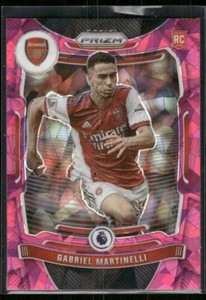2021-22 Prizm Premier League PINK ICE Gabriel Martinelli #203 (JM)