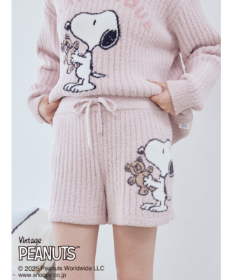 gelato pique × PEANUTS SNOOPY×BEAR Jacquard Pullover