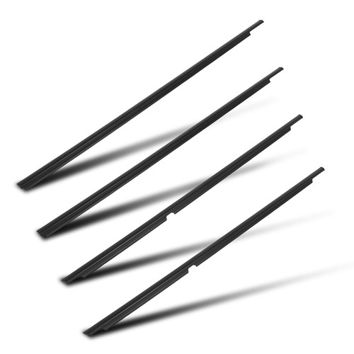 Outer Window Weatherstrip Molding Seals Trim For 2003-2009 Toyota 4Runner 4Pcs - Picture 2 of 5