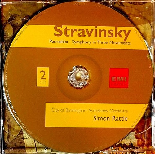 Stravinsky - "The Firebird" - "Petrushka" - "Rattle" - ( 2 CD - EMI Classics ) - Picture 4 of 6