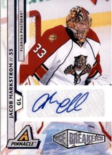 2010-11 Pinnacle #264 Jacob Markstrom RC Auto /299 - NM-MT