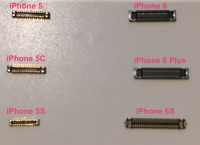 Connecteur FPC/Tactile (TAC) Pour IPhone 5/5S/5C/SE/6/6 Plus - Pièce De Réparation - Réf. 23823J69TAC