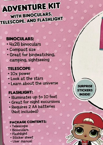LOL Surprise Puppe Abenteuer Set Fernglas Teleskop Taschenlampe Camping Outdoor - Bild 10 von 10