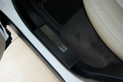 Juego completo de 4 placas de desgaste cromadas para umbral de puerta Range Rover Evoque 2011-2019 - Imagen 11 de 12