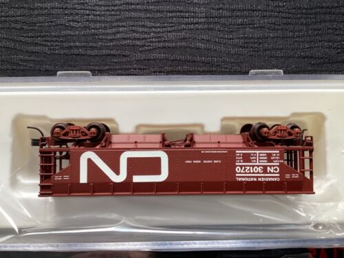 ATLAS 1/160 N SCALE CANADIAN NATIONAL HART BALLAST CAR ROAD # 301270 # 50001697 - Foto 17 di 24