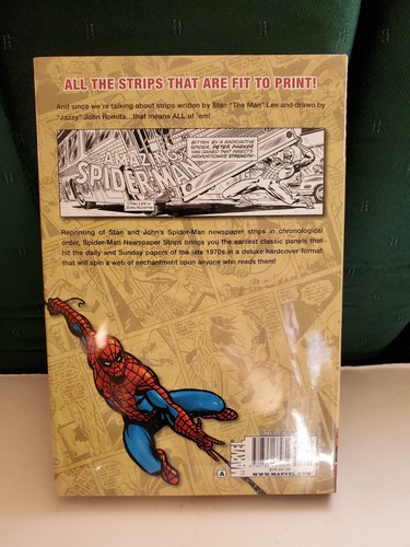 Spider-Man: Vol 1. Newspaper Strips, Stan Lee & John Romita (2009 Hardcover) NEW - Picture 2 of 7