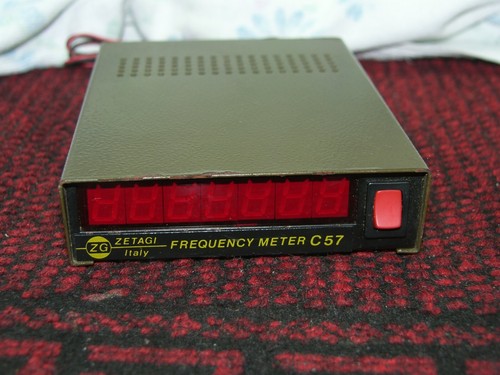 FREQUENZIMETRO ZETAGI A 7 CIFRE CONTATORE FREQUENZA c57 ! CB-HF ! - Zdjęcie 13 z 16