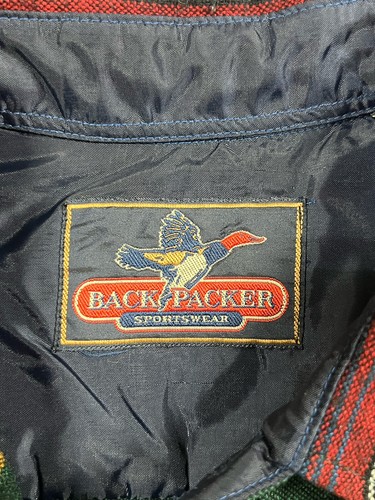 Backpacker Sportswear Flannel Shirt XL Vintage Aztec Navajo Outdoors Ukraine - Picture 3 of 9