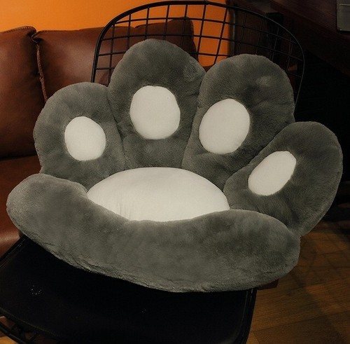 Bear & Cat Paw 27.5 Inch Pillow Stuffed Animal Plush Toys Toddler Doll Kids Gift - Picture 2 of 2