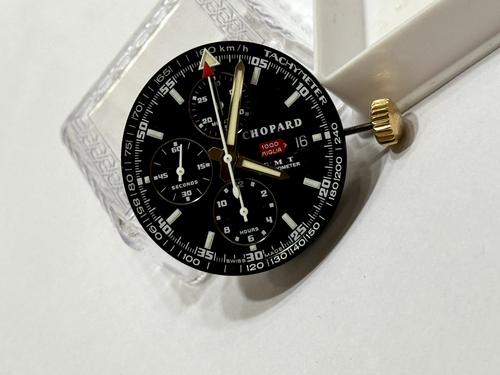 Chopard Miglia 1000 GMT Chronograph Automatic Gold Crown Movement Eta 7754 - Picture 4 of 12