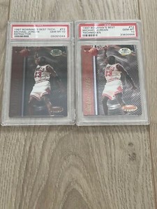 Michael Jordan 1997 Bowman's Best #T2 Techniques - Refractor Michael Jordan 1997 Bowman's Best #T2 Techniques - Refractor