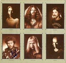 Richard Williams Kansas Autographed Album Sleeve Insert Richard Williams Kansas Autographed Album Sleeve Insert