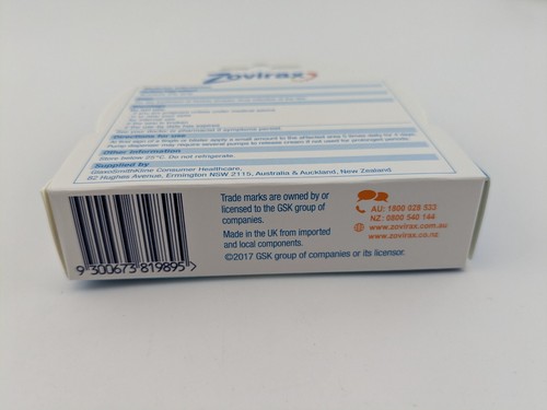 2 x Zovirax Antiviral Cold Sore Treatment Cream 2g NEW Exp 6/25 - Picture 4 of 5