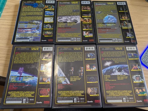 Planetes -vol 1,2,3,4,5,6 Complete Collection DVDs, Bandai 2005 *Special Edition - Imagen 3 de 4