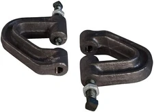 Highcraft Purlin Beam Clamp for 3/8''in Threaded Rod Uncoated Iron 5 Pack USA 