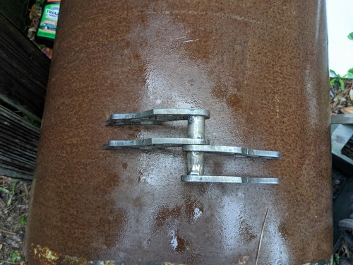 Barbeque Pit Hinge custom star - Picture 10 of 10