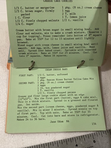 Delectables 1987 Recipes Cookbook Vintage, Over 200 Recipes - Picture 10 of 11