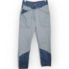 BA SH Women's Apolo Two Tone Denim High Waist Jeans size 4 US