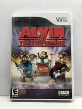 Alvin and the Chipmunks (Nintendo Wii, 2007) Complete Tested Working - Free Ship