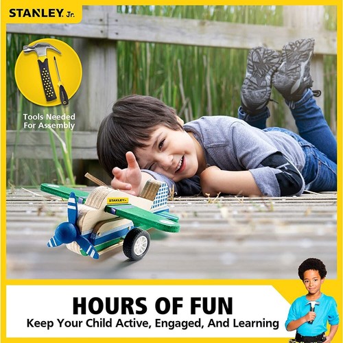 Stanley JR. Rückziehbares Flugzeug-Kit und 7-teiliges Werkzeugset - Bild 5 von 9